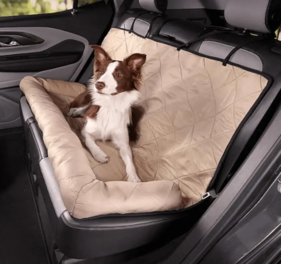 Dog bed car seat