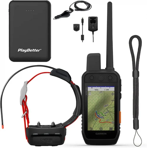 Garmin Alpha 200i GPS Dog Tracking System for Hunting Bundle