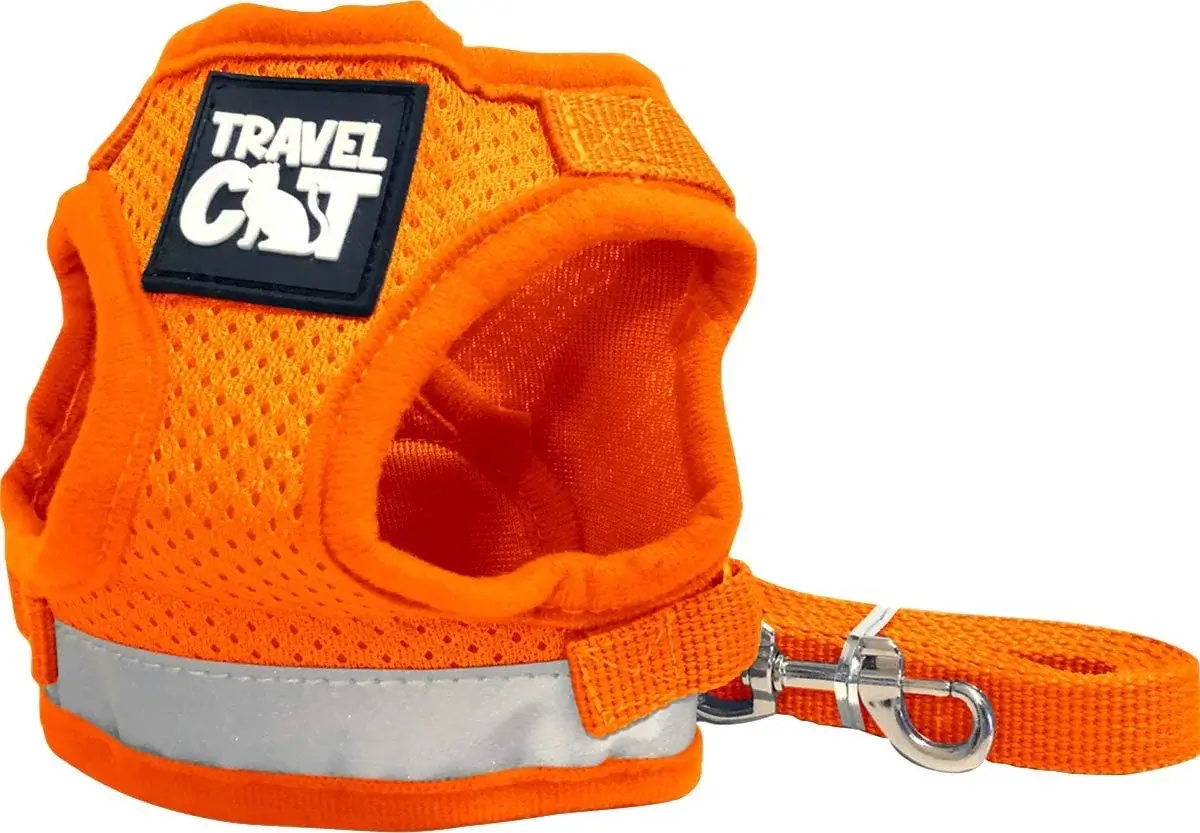 Travel Cat The True Adventurer - Reflective Cat and Kitten Harness and Leash Set