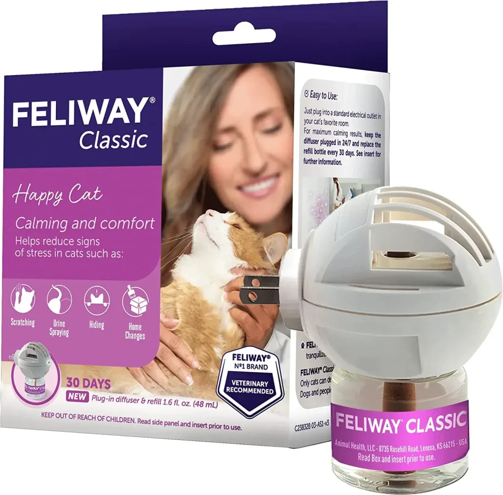 FELIWAY-Classic-Cat-Calming-Pheromone-Diffuser-30-Day-Starter-Kit-48-mL